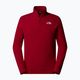 Hanorac pentru bărbați  The North Face 100 Glacier 1/4 Zip garnet red