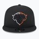 New Era Split Logo 9Fifty New York Knicks șapcă neagră 3