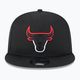 New Era Split Logo 9Fifty Chicago Bulls șapcă negru 3