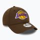 Șapcă pentru bărbați  New Era Repreve 9Forty Los Angeles Lakers dark brown 3