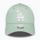 Șapcă pentru femei New Era League Essential 9Forty Los Angeles Dodgers green 2