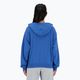 Bluză pentru femei New Balance French Terry Stacked Logo Hoodie blueagat 3