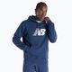 Bluză pentru bărbați New Balance Core Brushed Hoodie navy