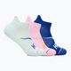 Șosete HOKA No-Show Run Sock 3 pary aqua brze/pink twilight/ultramarine