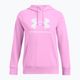 Bluză pentru femei  Under Armour Rival Fleece Big Logo Hoody stellar pink/white