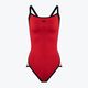 Costum de înot dintr-o bucată pentru femei arena Team Stripe Super Fly Back One Piece roșu-negru 001195/415