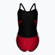 Costum de înot dintr-o bucată pentru femei arena Team Stripe Super Fly Back One Piece roșu-negru 001195/415 2