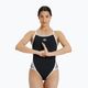 Costum de înot dintr-o bucată pentru femei arena Icons Super Fly Back Solid negru 005036/501 7
