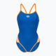Costum de baie o piesă pentru femei arena Icons Super Fly Back Solid albastru/portocaliu 005036/751