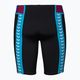 Bărbați arena Icons Swim Panel Jammer negru/neon blue/roșu fandango/turquoise 2