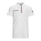 Tricoul de tenis pentru copii Tecnifibre Polo alb 22F3VE F3