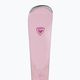 Schiuri de coborâre pentru femei Rossignol Experience 76 + XP10 pink/white 8