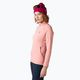 Bluză de schi Rossignol Classique Clim pentru femei, roz cooper roz 3