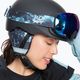 Ochelari de snowboard pentru femei ROXY Popscreen Cluxe J 2021 true black akio/sonar ml revo blue 8