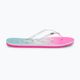 Flip flop pentru femei ROXY Viva Jelly 2021 white/crazy pink/turquoise 2