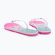 Flip flop pentru femei ROXY Viva Jelly 2021 white/crazy pink/turquoise 3