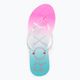Flip flop pentru femei ROXY Viva Jelly 2021 white/crazy pink/turquoise 6