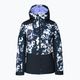 Jachetă de snowboard pentru copii ROXY Silverwinter 2021 true black black flowers