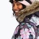 Jacheta de snowboard pentru femei ROXY Jet Ski negru adevărat floare neclară floare 4