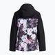 Jachetă de snowboard pentru femei ROXY Galaxy Galaxy negru adevărat floare neclară floare 11