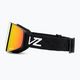 Ochelari de snowboard VonZipper Encore negru satinat/strălucitor de foc cromat pentru snowboard 4