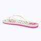 Papuci pentru femei  ROXY By The Sea white/pink 3