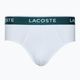 Slip pentru bărbați  Lacoste 8H3472 3 pary black/white/silver chine 4