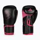 Mănuși de box adidas Hybrid 80, negru și roz, ADIH80 3