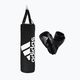 Set de box pentru copii adidas Youth Boxing Set sac + mănuși negru-alb ADIBPKIT10-90100