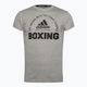 Tricoul adidas Boxing pentru bărbați, de culoare medie gri/negru piele