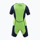 Aquasphere Stingray HP2 costum de neopren pentru copii, verde strălucitor/albastru marin 2
