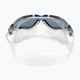 Mască de înot Aquasphere Vista transparentă/gri închisă/greu închisă/ oglindă fumurie MS5050012LD 9