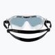 Mască de înot Aquasphere Vista XP transparentă/neagră/oglindă fumurie MS5090001LD 5