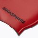 Șapcă de înot Aqua Sphere Plain Silicon roșu SA212EU0601 2