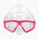 Aqualung Saturn Combo mască de snorkel + snorkel roz SC3980002 2