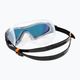 Mască de înot Aquasphere Vista Pro gri închis/negru/portocaliu oglindă din titan MS5591201LMO 4