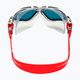 Aquasphere Vista alb/roșu/roșu/roșu titan oglindă mască de înot MS5600915LMR 4