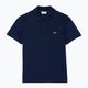 Tricou polo pentru bărbați Lacoste DH0783 navy blue 5