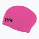 Cască de înot TYR Wrinkle-Free roză LCSL_693 3