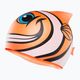 Șapcă de înot pentru copii TYR Charactyr Happy Fish portocaliu LCSHFISH 2
