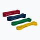 Set benzi elastice de exerciții Schildkrot set of 4 Super Bands: galben, verde, albastru, roșu, 960229