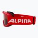 Ochelari de schi pentru copii Alpina Piney red matt/orange 4