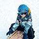Ochelari de schi pentru copii Alpina Piney blue matt/orange 5