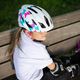 Cască de bicicletă pentru copii Alpina Pico pearlwhite butterflies gloss 8