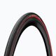 Continental Ultra Sport III 700x25C retractabil negru/roșu CO0150463