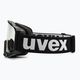 Ochelari de ciclism UVEX Athletic black matt/clear 55/0/524/2028 4