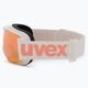 Ochelari de schi pentru femei UVEX Downhill 2000 S CV, alb, 55/0/447/10 4