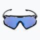 UVEX Sportstyle 228 ochelari de ciclism negru mat/albastru oglindă 53/2/067/2206 3