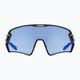 UVEX Sportstyle 231 2.0 P ochelari de ciclism negru mat/albastru oglindă 53/3/029/2240 6