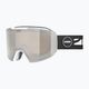 Ochelari de schi UVEX Evidnt Attract CV S2 alb mat/argintiu mat/argintiu oglindă/galbencontr/clear
